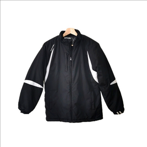 Kewl Youth Jacket. Black and white. Mid weight, good condition. Size XL 14/16